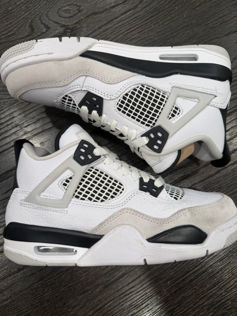 Air Jordan 4 Military Black Sz 4.5Y